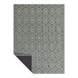 Detail image of Chilewich woven material showcasing texture, color, and pattern of the terrastrand yarn weave.