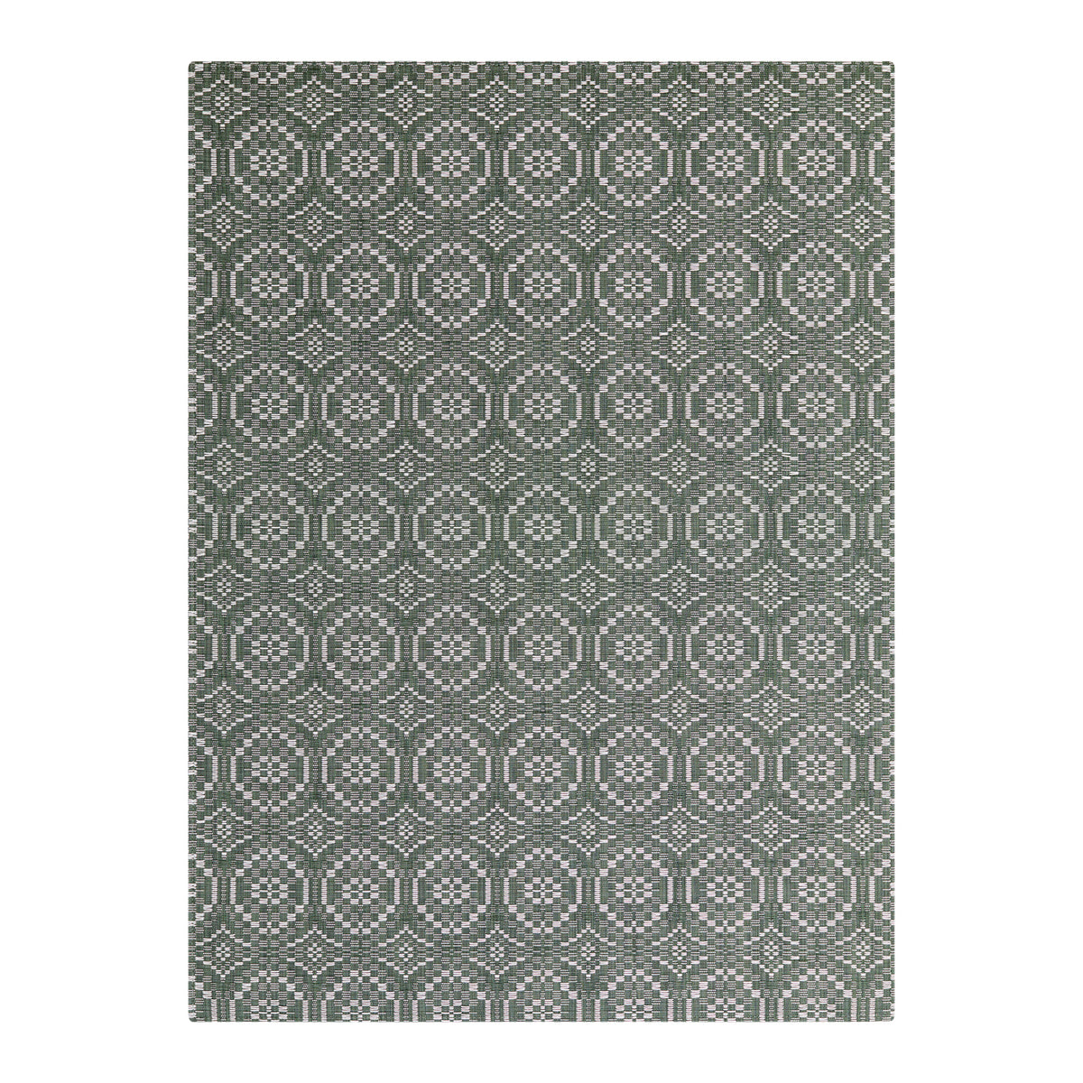 Detail image of Chilewich woven material showcasing texture, color, and pattern of the terrastrand yarn weave.
