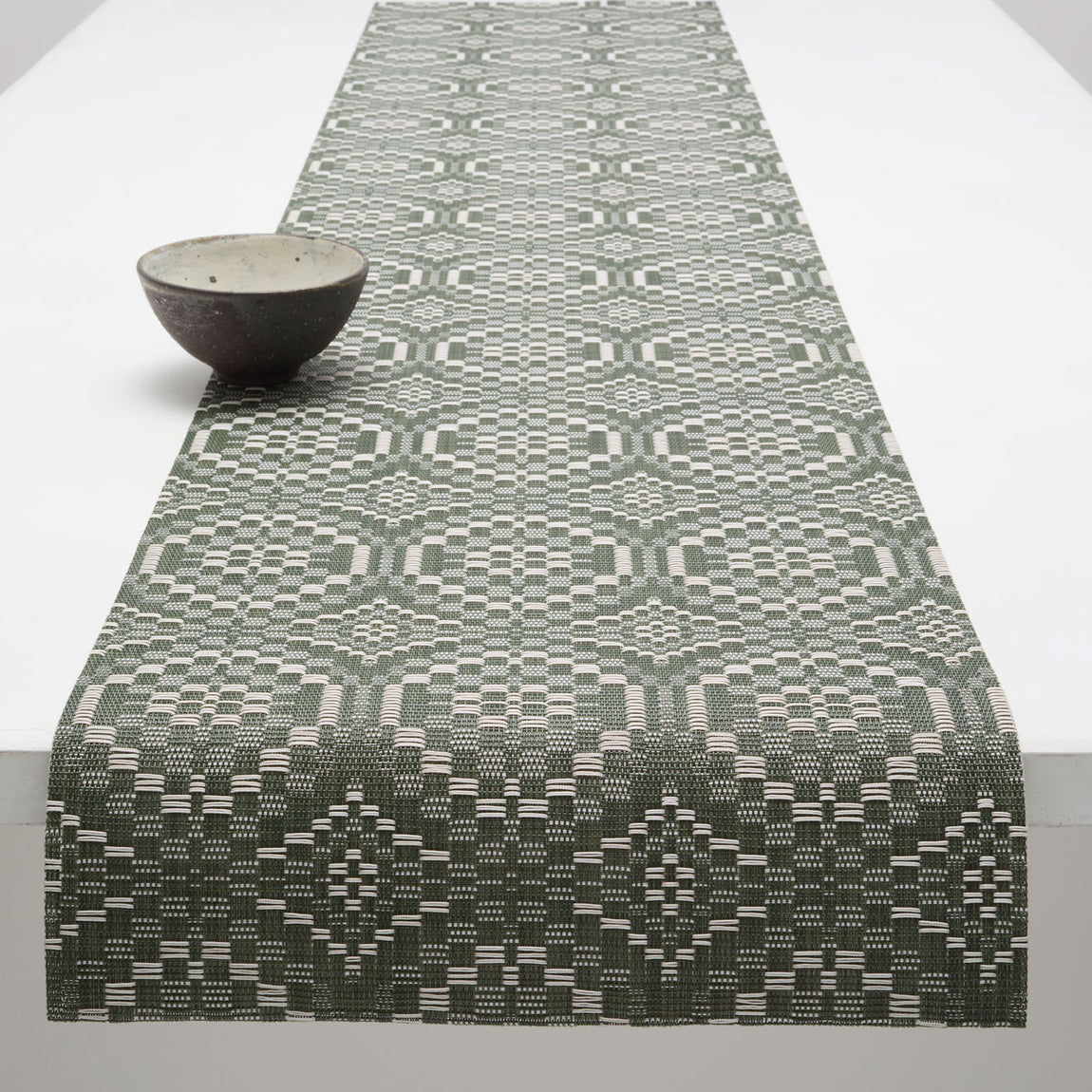 Overshot Table Runners - Thyme View 1
