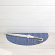 Heathered Shag Mats - Cornflower Welcome Mat