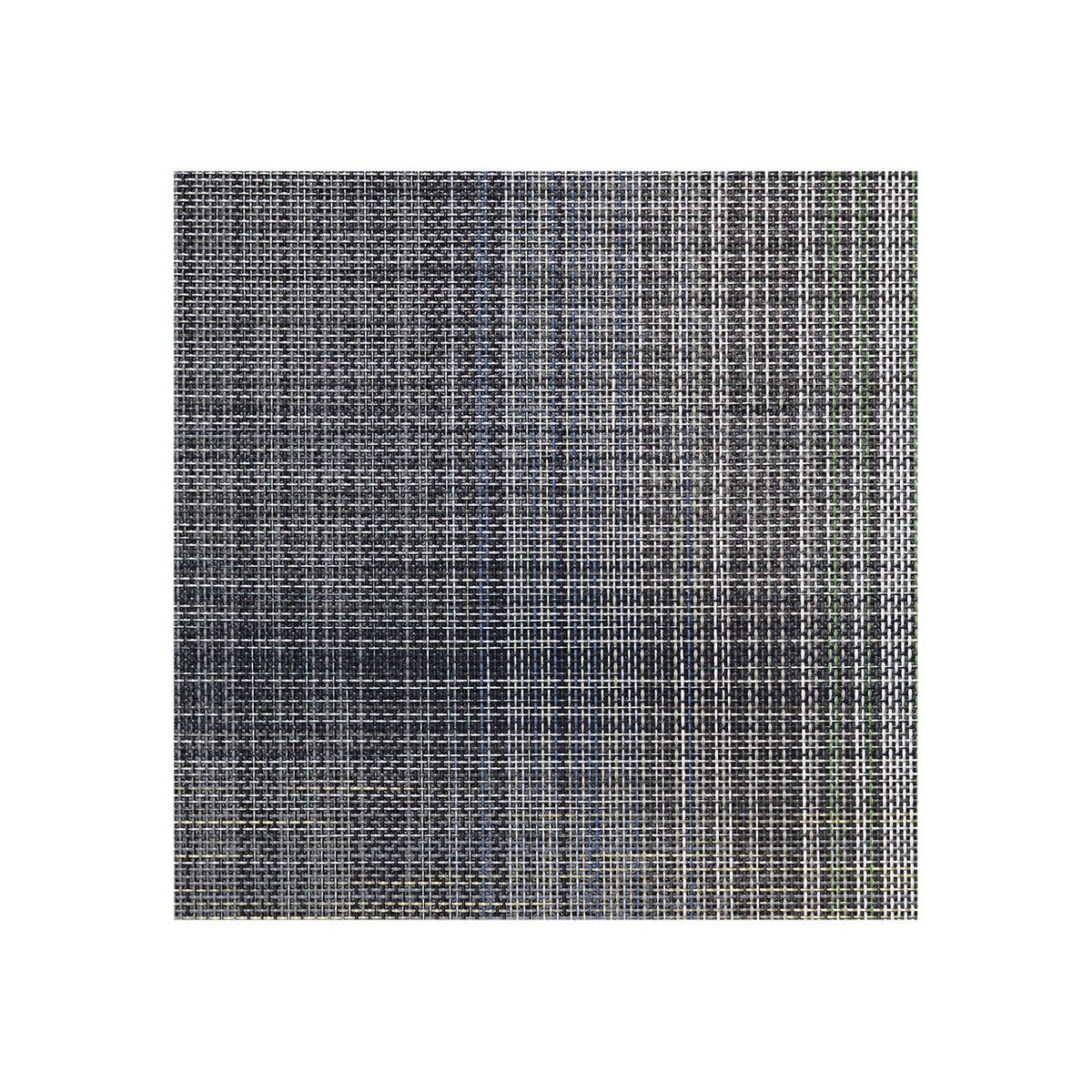 Detail image of Chilewich woven material showcasing texture, color, and pattern of the terrastrand yarn weave.