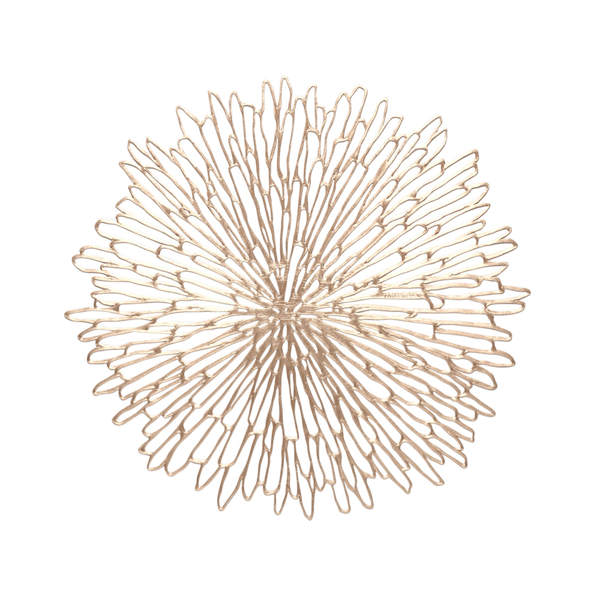 15.2'' x 15.7' Placemats in Light Metallic Gold