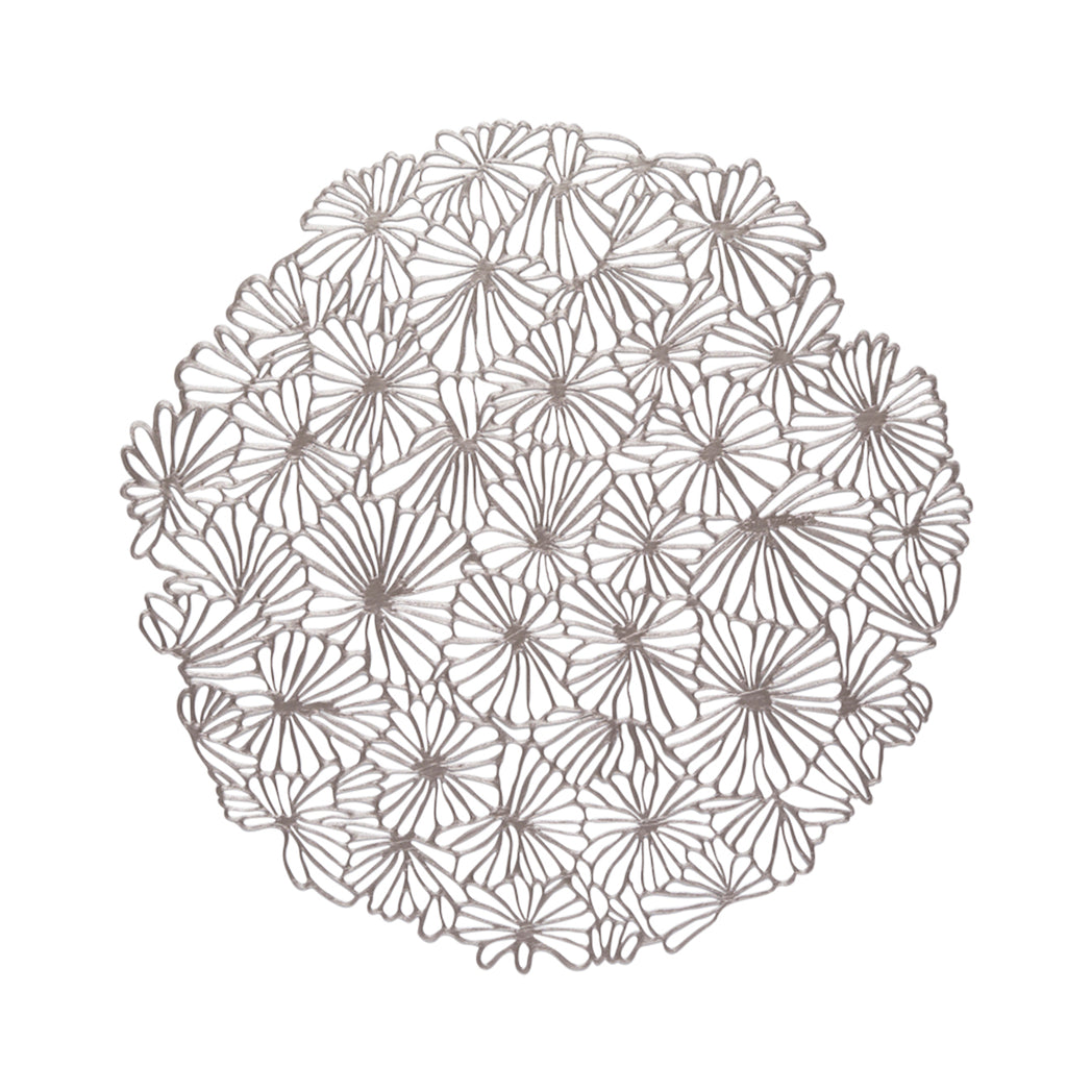 Daisy Placemats - Gunmetal With Prop