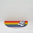Pride Stripe Shag Mats - Multi Welcome Mat