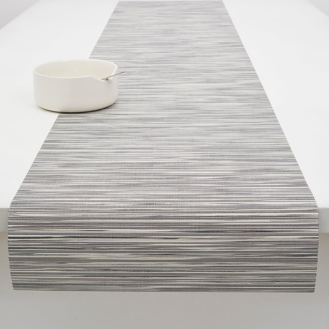 Rib Weave Table Runners - Pearl View 1