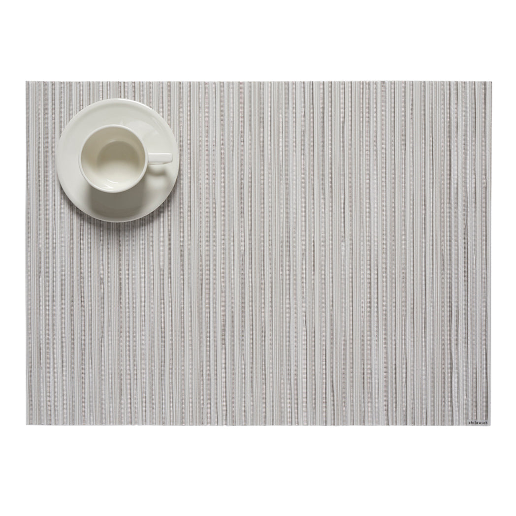 Rib Weave Placemats - Birch With Prop