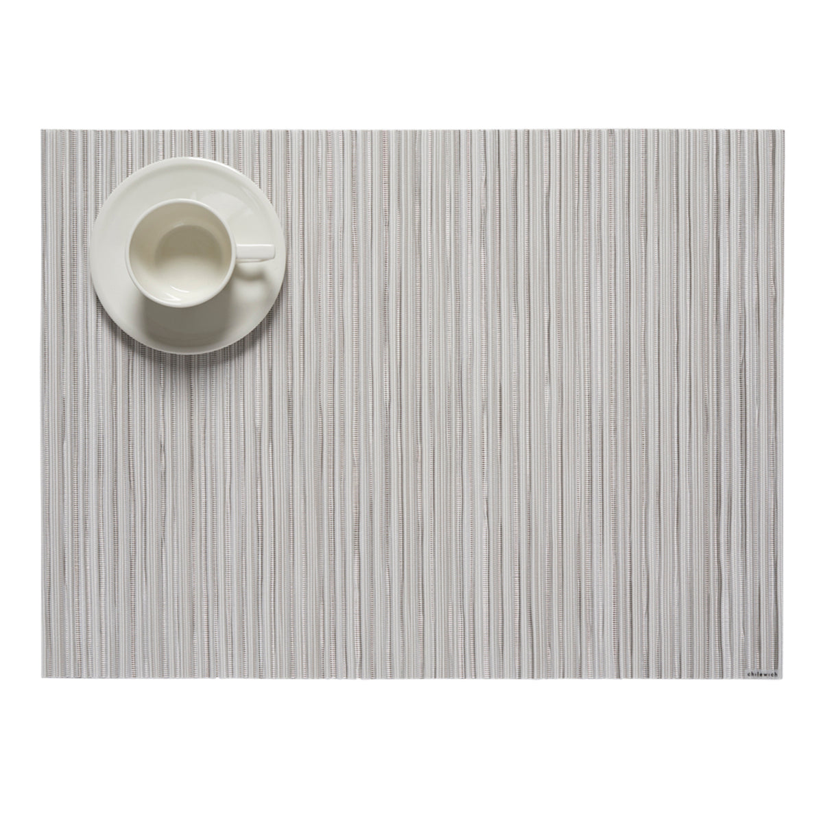 Rib Weave Placemats - Birch With Prop