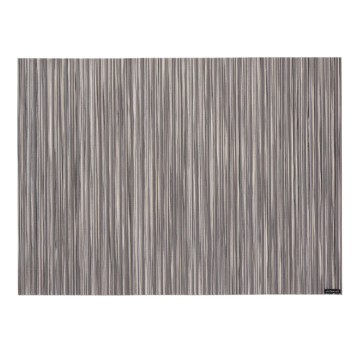 Pearl Placemats in Dark Warm Grey With Metallic White