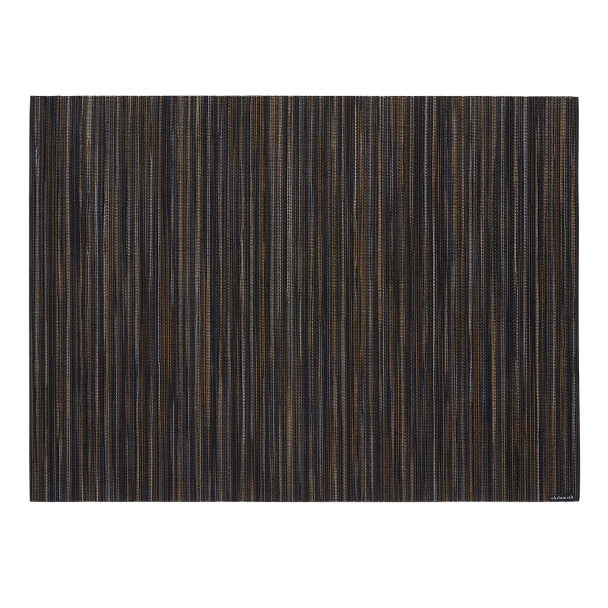 Chilewich woven placemat with subtle texture and contemporary design, ideal for dining and tabletop decor.