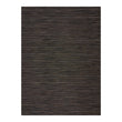 Tiger Eye Woven Floor Mat in Black with Warm Tan Accents