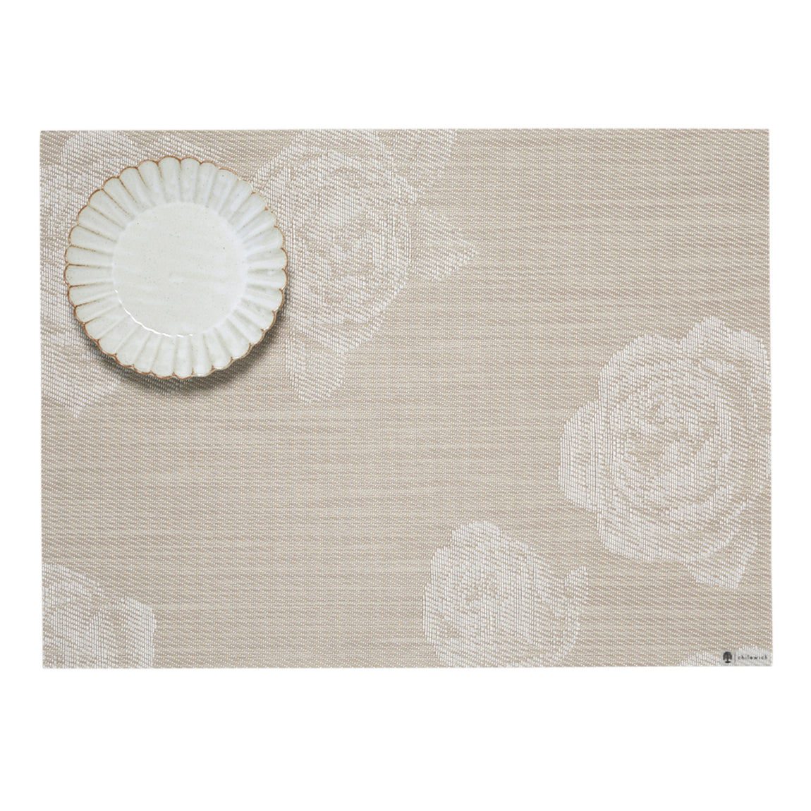 Rosette Placemats - Flax View 1