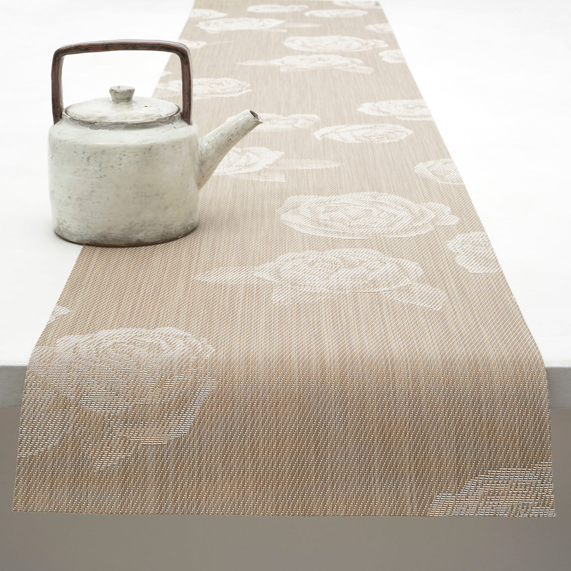Rosette Table Runners - Flax View 1