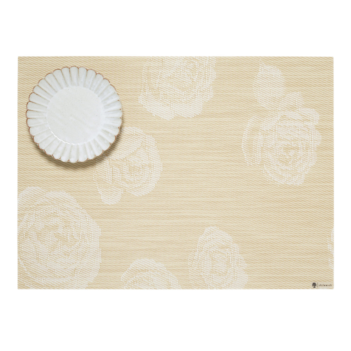 Rosette Placemats - Wheat View 1