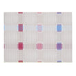 Multi Placemats in Light Neutral Base with Vivid Oranges, Pinks, Blues and Greens
