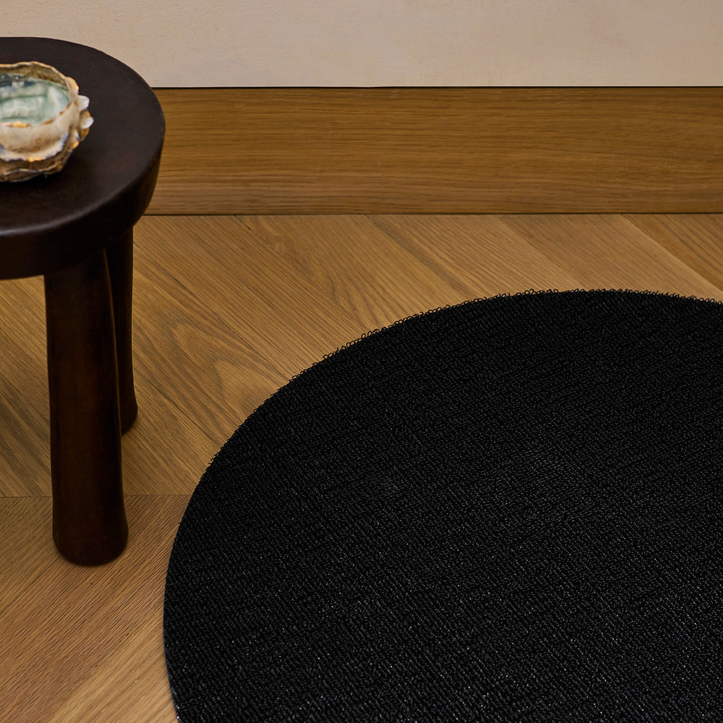 Detail image of Chilewich woven material showcasing texture, color, and pattern of the terrastrand yarn weave.