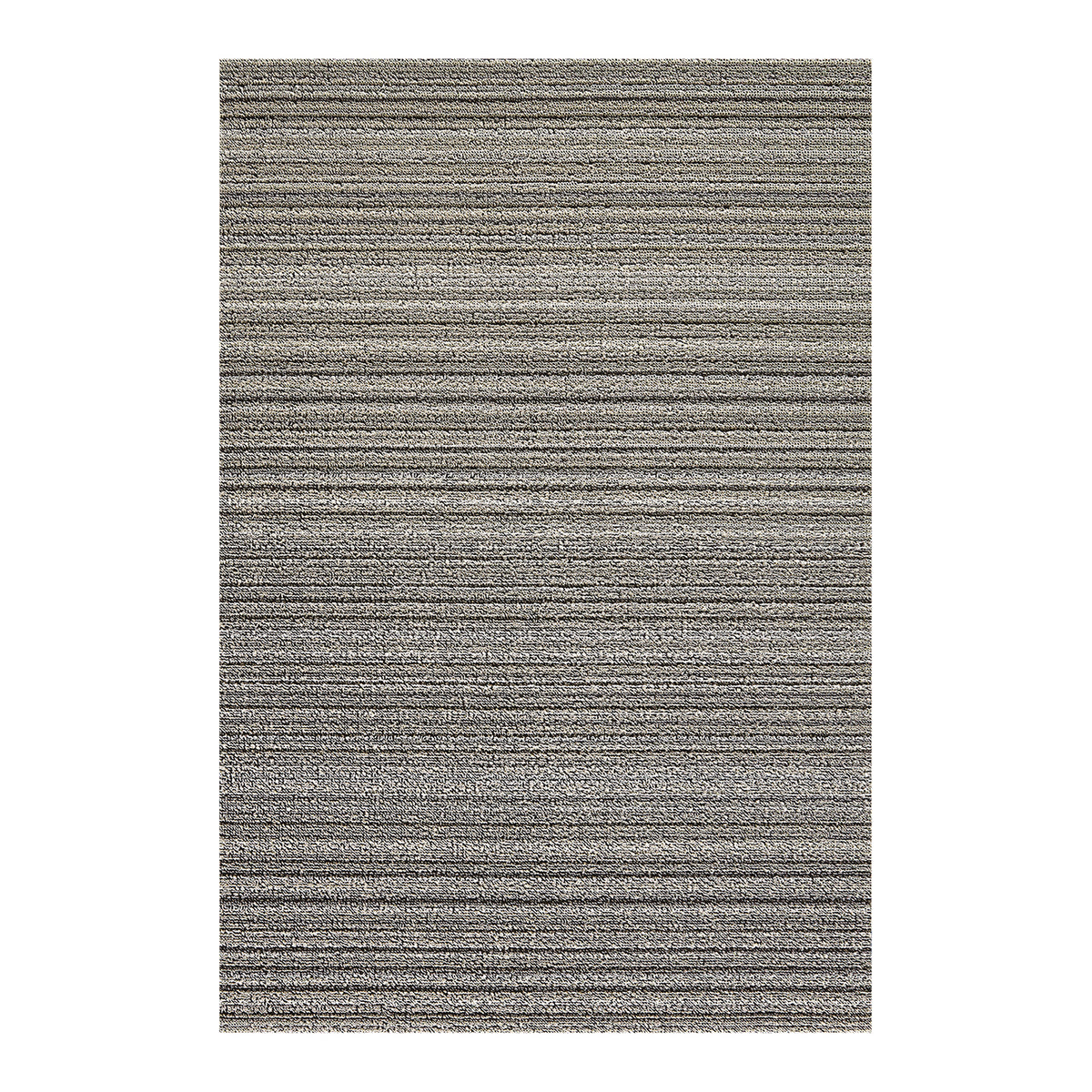 Rectangle Shag Mats in Mix of Greige and White Tones