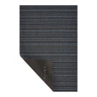 Skinny Stripe Shag Mats - Blue Corner
