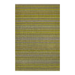 Rectangle Shag Mats in Mix of Vivid Yellow Greens, Muted Yellow Green and Grey 