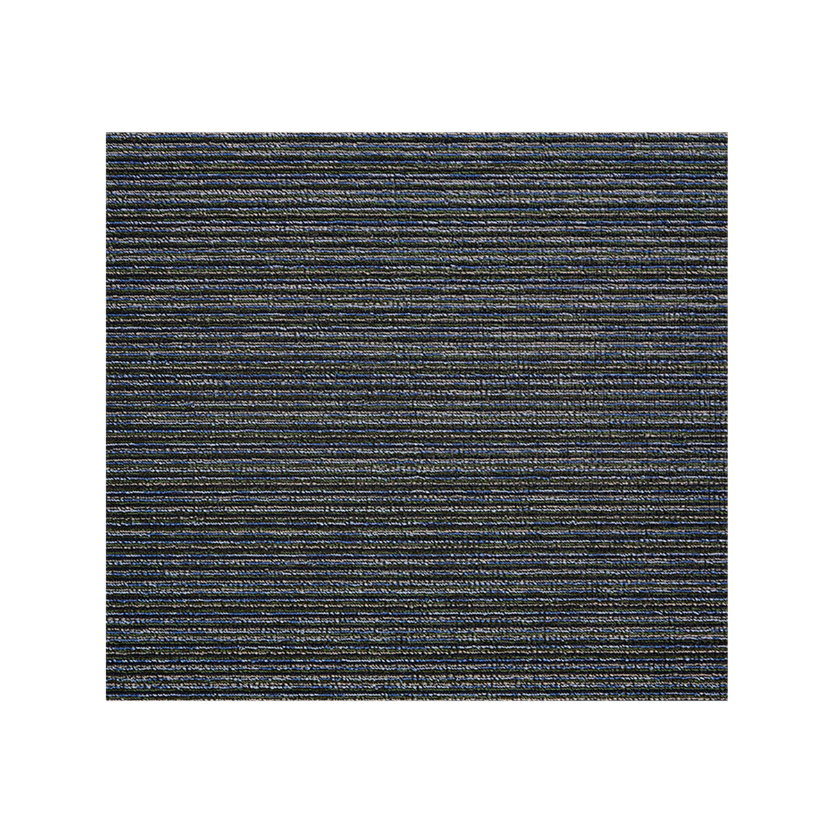Forest Shag Mat in Mix of Blue and Green Tones
