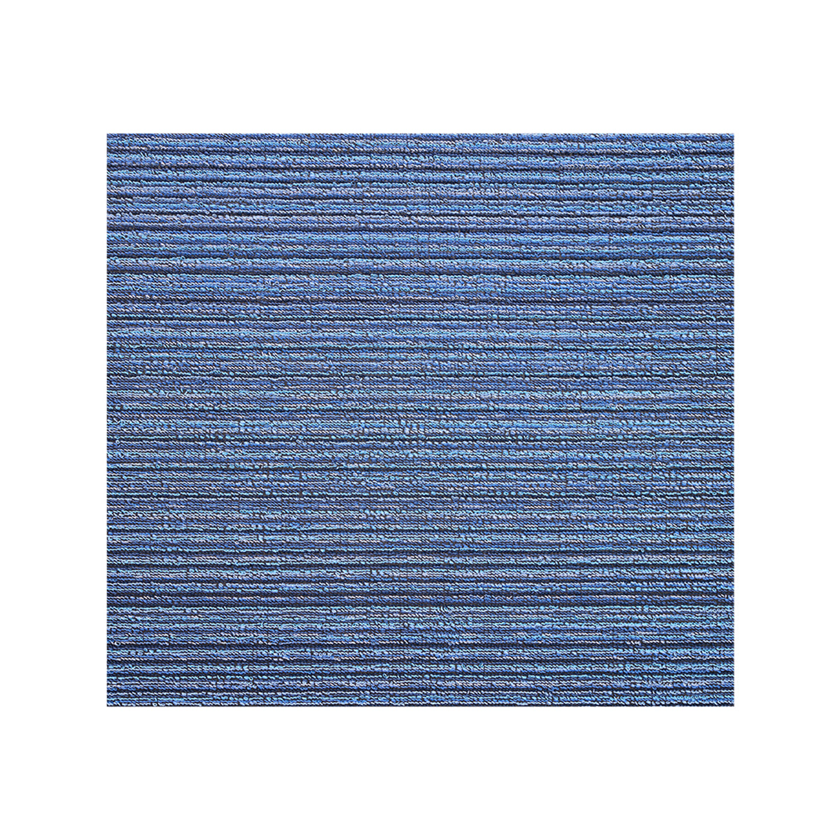 Ocean Shag Mat in Mix of Vivid Blue Tones