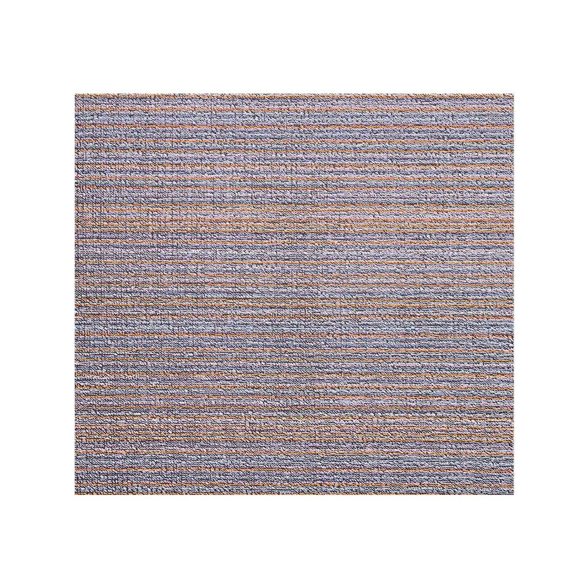 Skinny Stripe Shag Mat Samples - Periwinkle View 1
