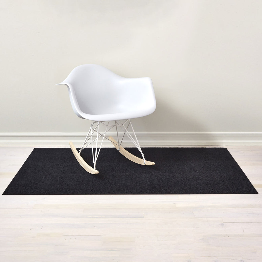 Solid Shag Mats - Black Big Mat