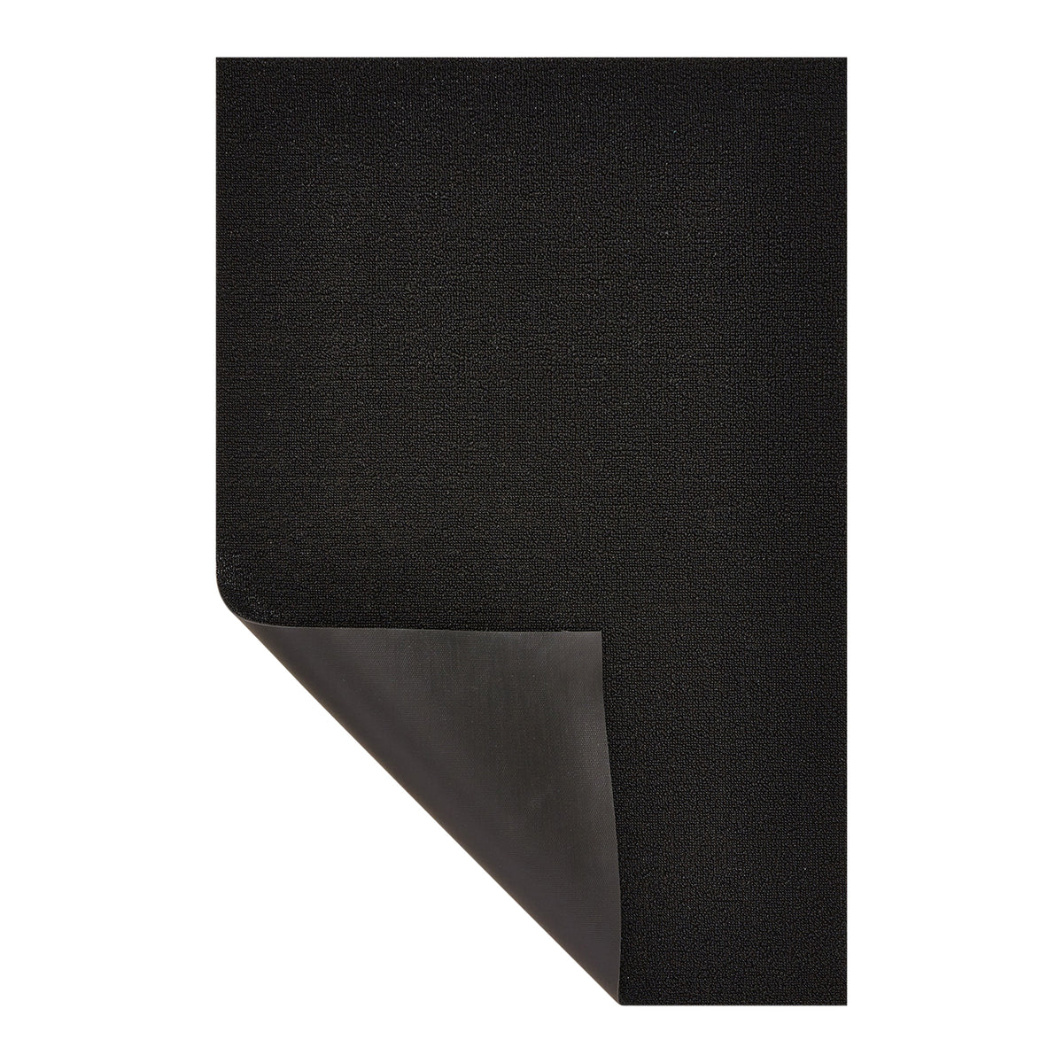 Solid Shag Mats - Black Corner
