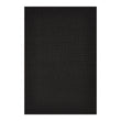 Rectangle Shag Mats in Black