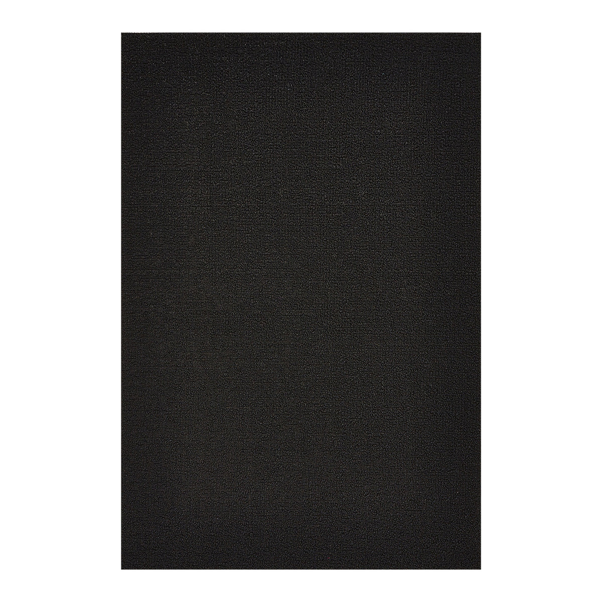 Rectangle Shag Mats in Black