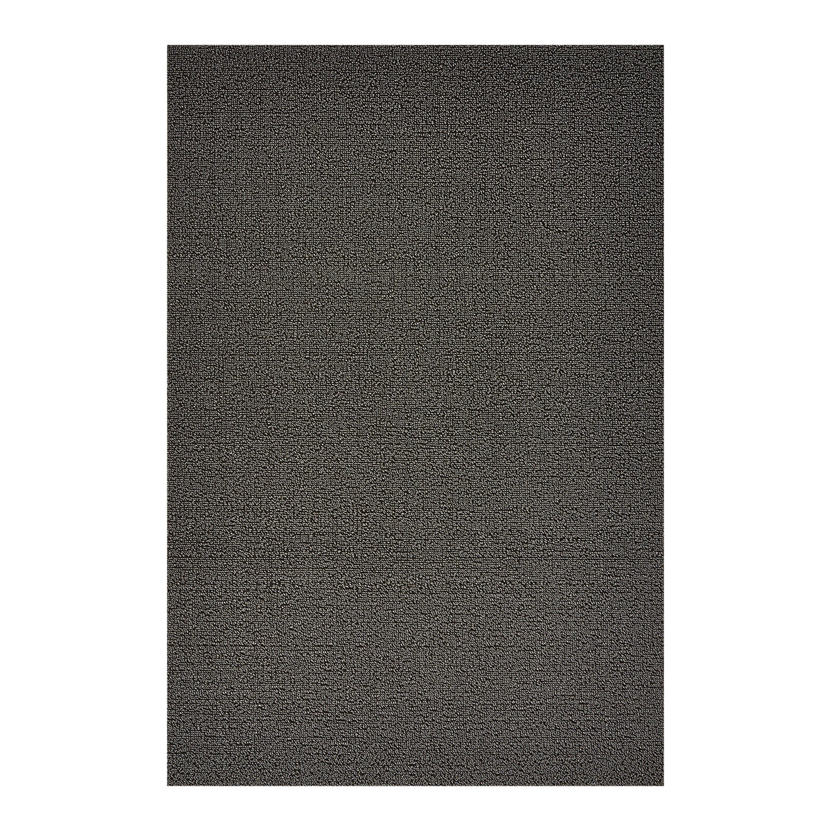 Rectangle Shag Mats in Metallic Dark Warm Silver