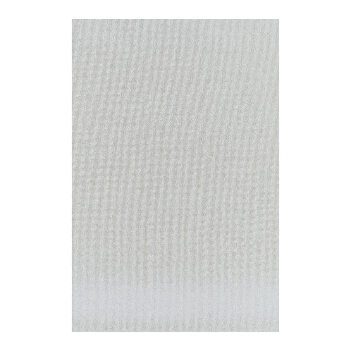 Rectangle Shag Mats in White