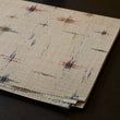 Detail image of Chilewich woven material showcasing texture, color, and pattern of the terrastrand yarn weave.