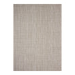 Pebble Woven Floor Mat in Mix of Light and Midtone Greige with White