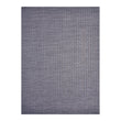 Pewter Woven Floor Mat in Midtone Cool Silver Grey with Dark Cool Grey