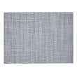 Rain Placemats in Mix of Midtone and Dak Blue with White