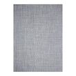Rain Woven Floor Mat in Mix of Midtone and Dak Blue with White