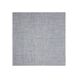 Square Woven Floor Mat in Mix of Midtone and Dak Blue with White