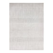 Rectangle Woven Floor Mat in Light Warm Grey 