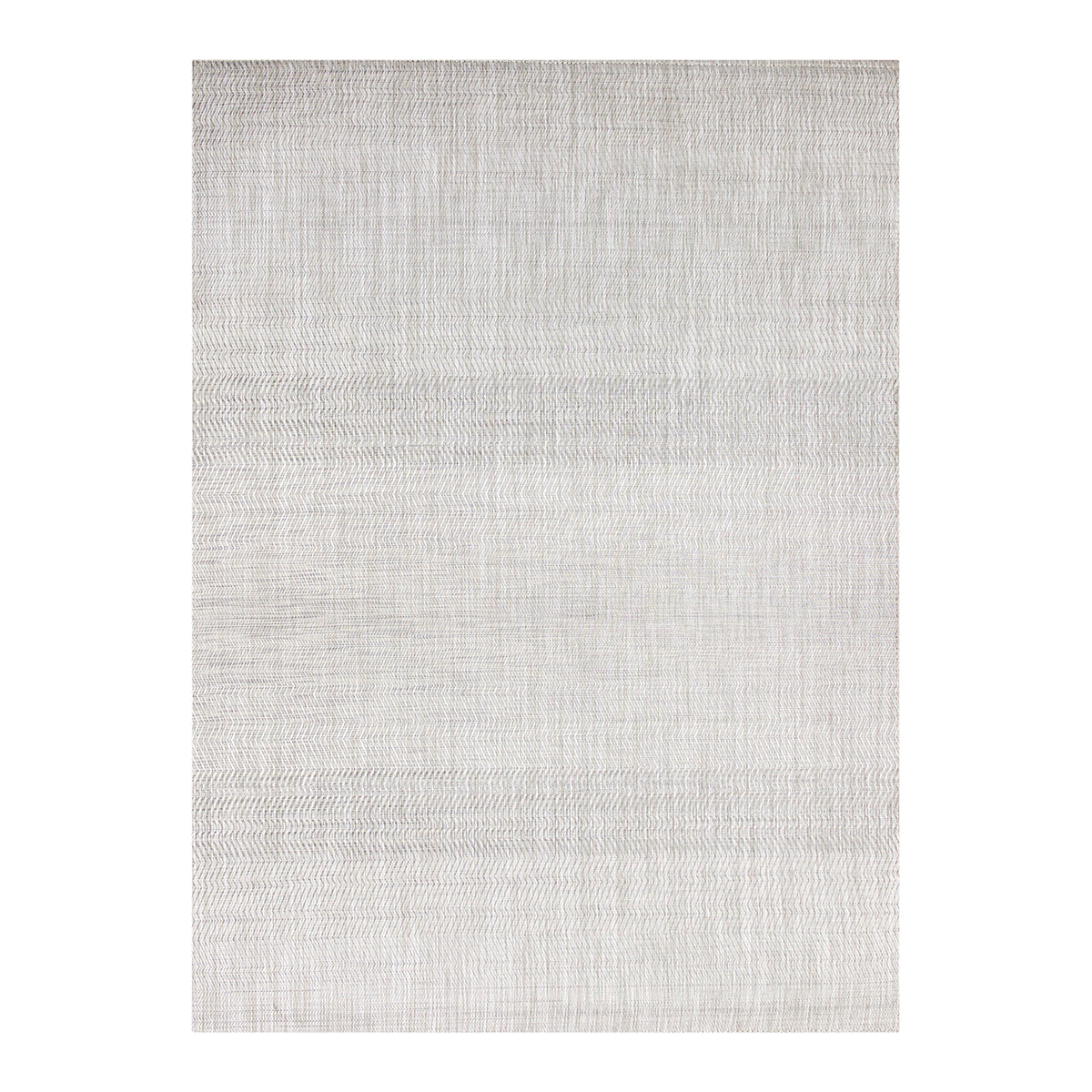 Rectangle Woven Floor Mat in Light Warm Grey 