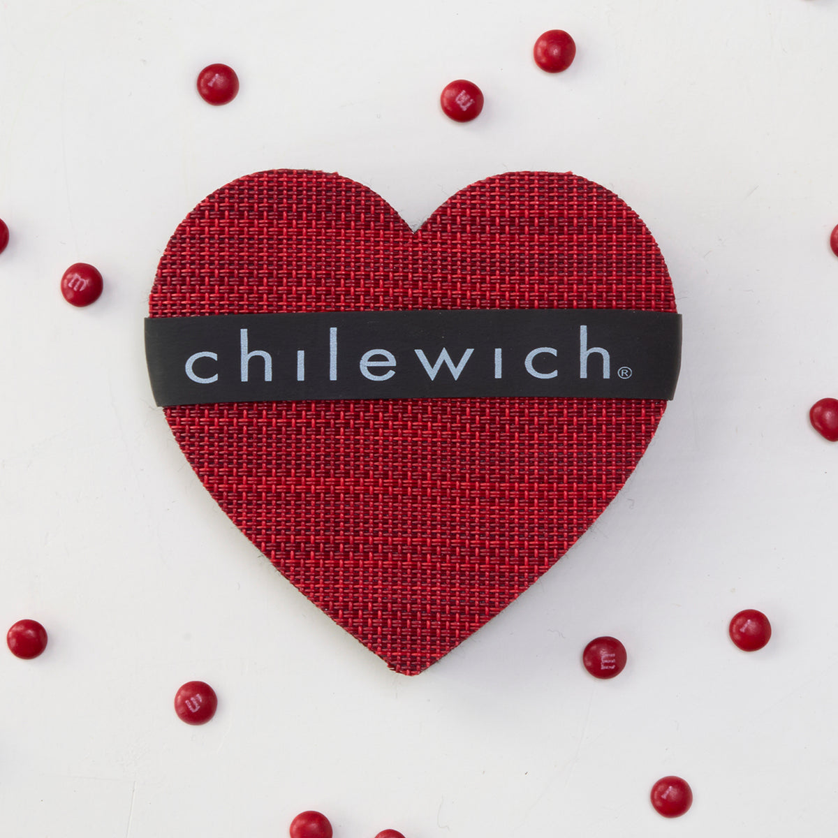 Detail image of Chilewich woven material showcasing texture, color, and pattern of the terrastrand yarn weave.