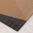 Chilewich woven floor mat in neutral woven terrastrand yarn, durable and stylish for modern living spaces.