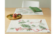 Detail image of Chilewich woven material showcasing texture, color, and pattern of the terrastrand yarn weave.