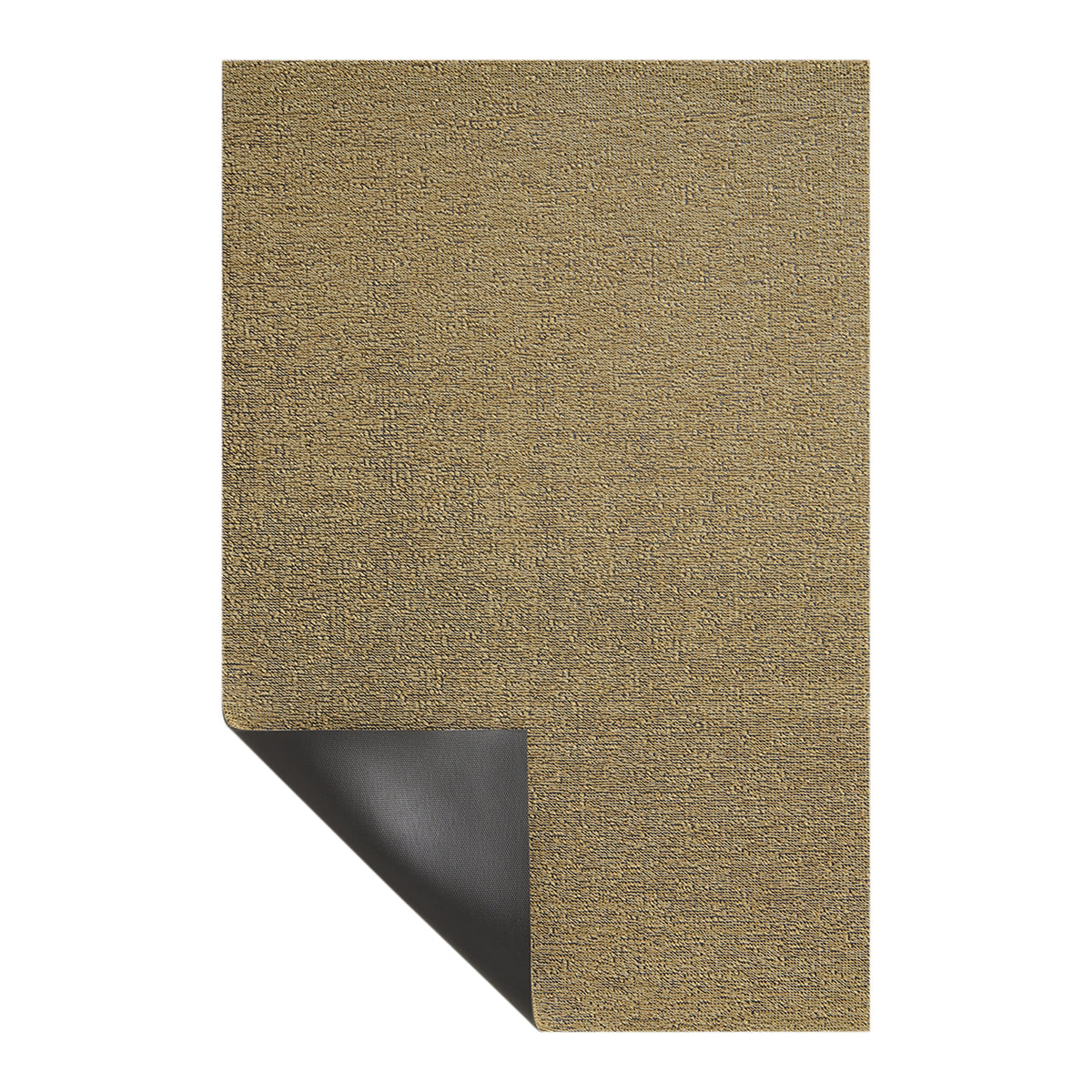 Chilewich woven floor mat in neutral woven terrastrand yarn, durable and stylish for modern living spaces.