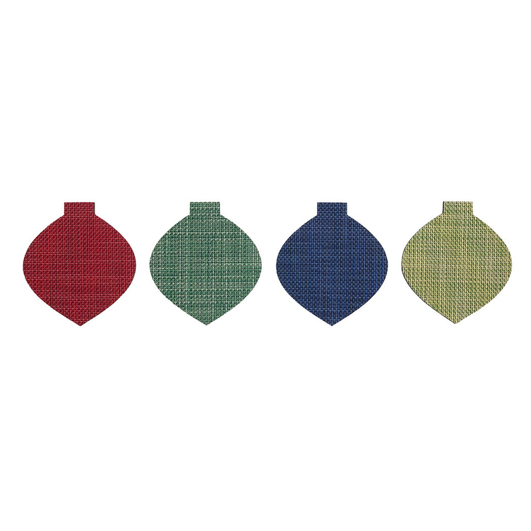 Detail image of Chilewich woven material showcasing texture, color, and pattern of the terrastrand yarn weave.