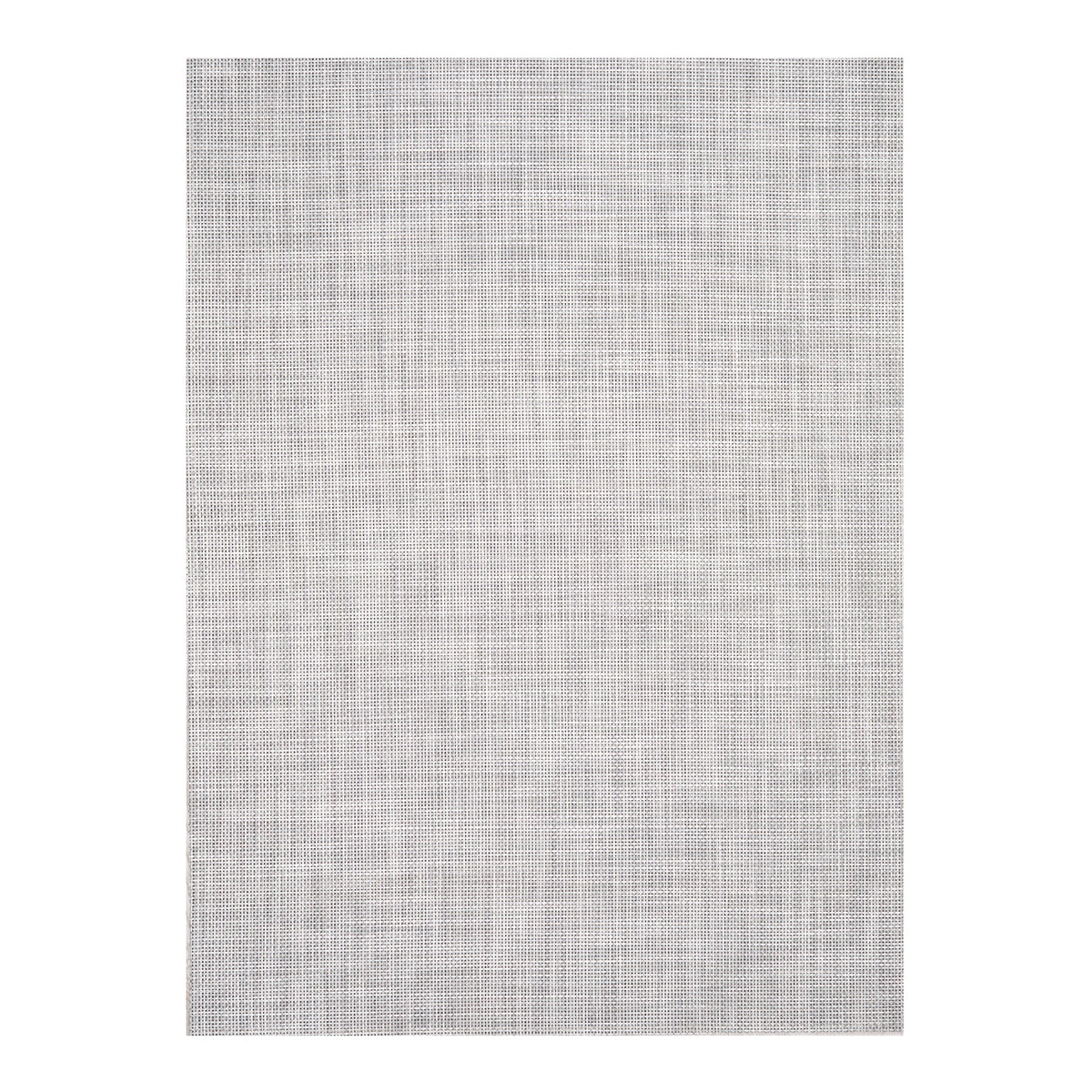 Chilewich Basketweave floor mat in marble, showcasing woven terrastrand yarn texture and modern design aesthetic.