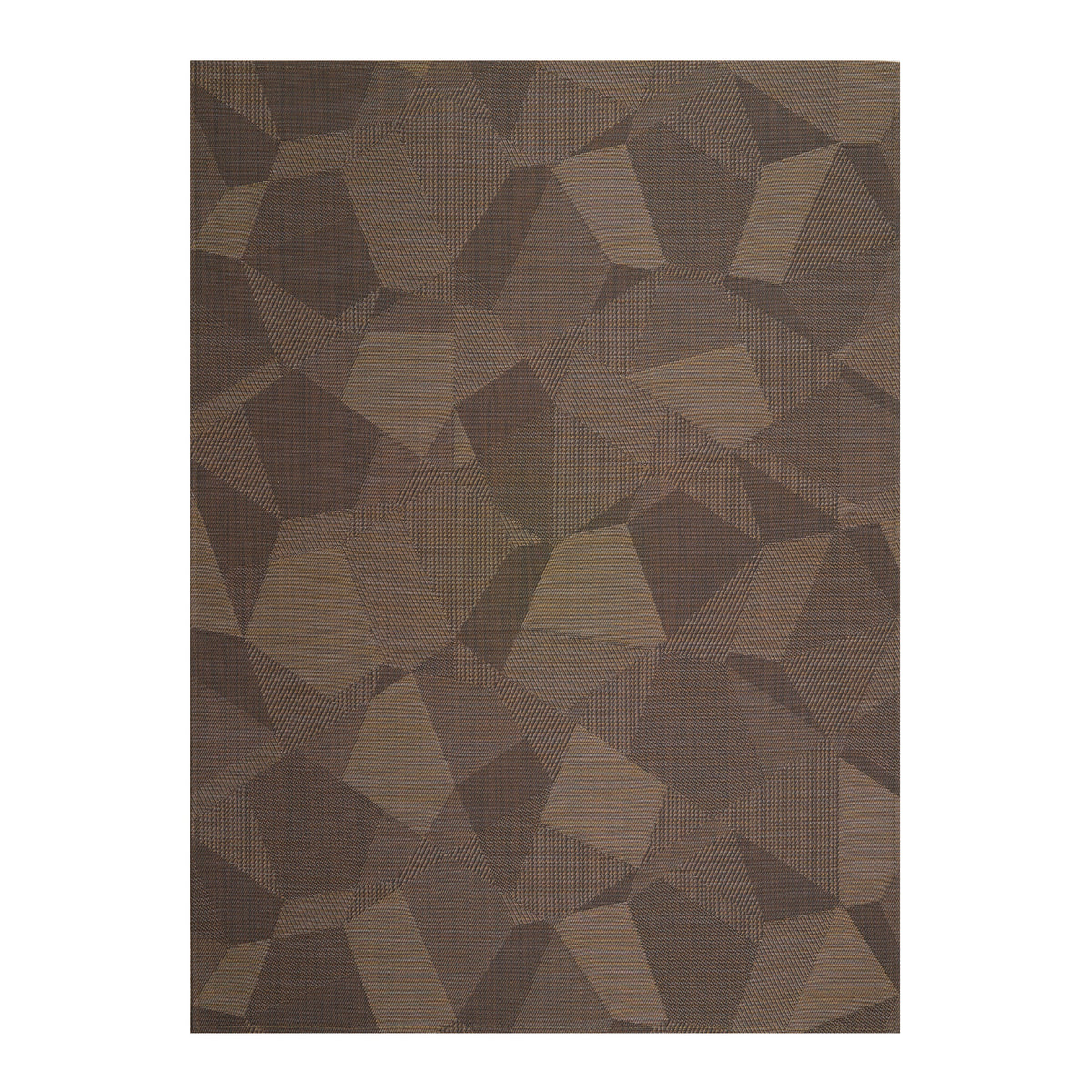 Detail image of Chilewich woven material showcasing texture, color, and pattern of the terrastrand yarn weave.