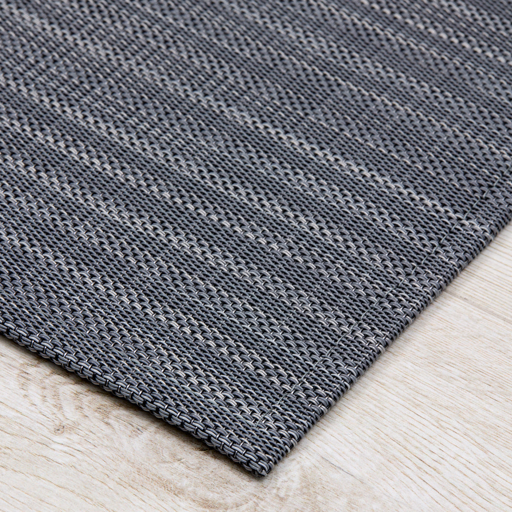 Detail image of Chilewich woven material showcasing texture, color, and pattern of the terrastrand yarn weave.