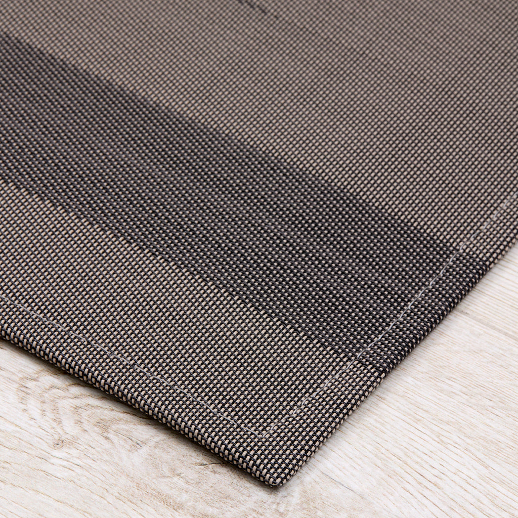 Detail image of Chilewich woven material showcasing texture, color, and pattern of the terrastrand yarn weave.