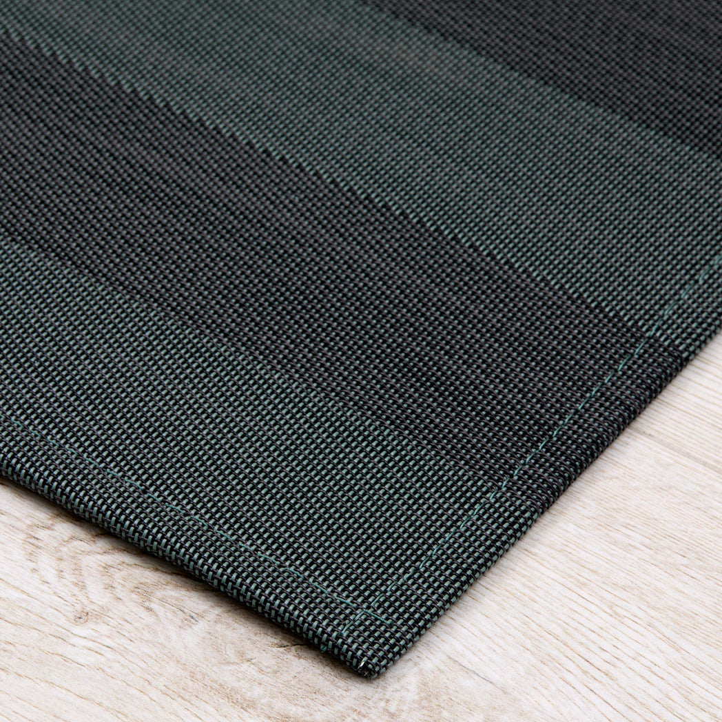 Detail image of Chilewich woven material showcasing texture, color, and pattern of the terrastrand yarn weave.