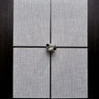 Detail image of Chilewich woven material showcasing texture, color, and pattern of the terrastrand yarn weave.